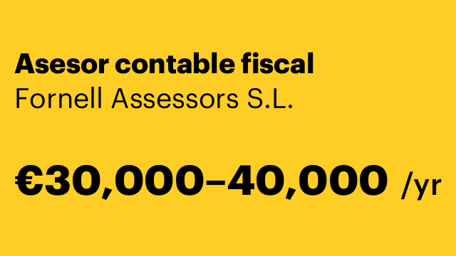 Asesor contable fiscal