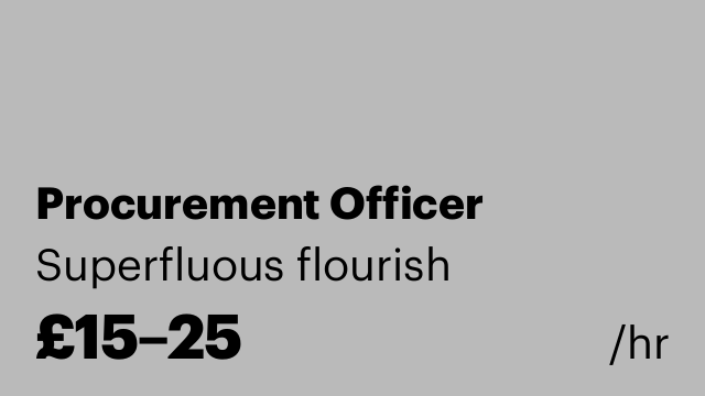 Procurement Officer