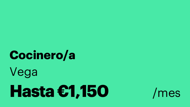 Cocinero/a