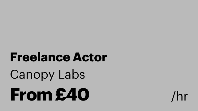 Freelance Actor