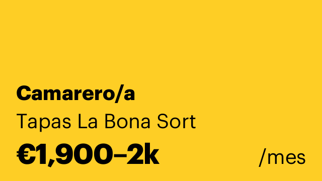 Camarero/a