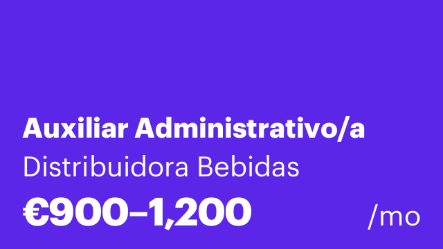 Auxiliar Administrativo/a