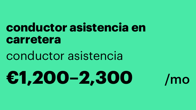 conductor asistencia en carretera