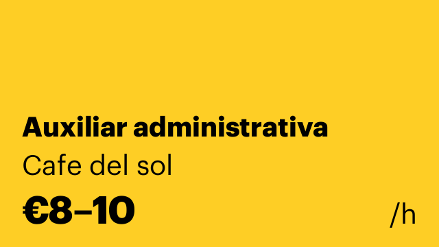Auxiliar administrativa