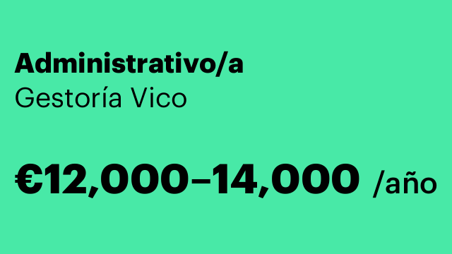 Administrativo/a