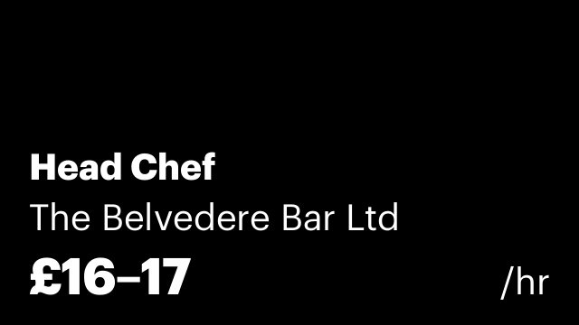 Head Chef