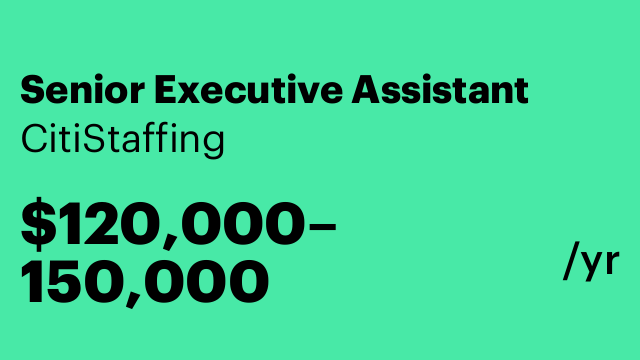 Senior Executive Assistant
