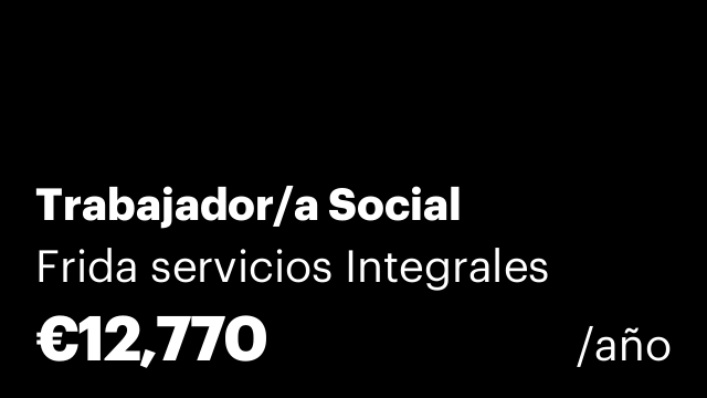 Trabajador/a Social