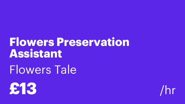 Flowers Preservation Assistant