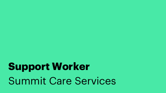 Support Worker