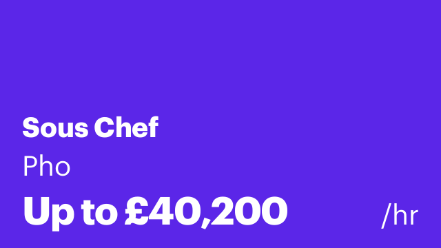 Sous Chef