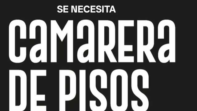 Camarero/a de Pisos