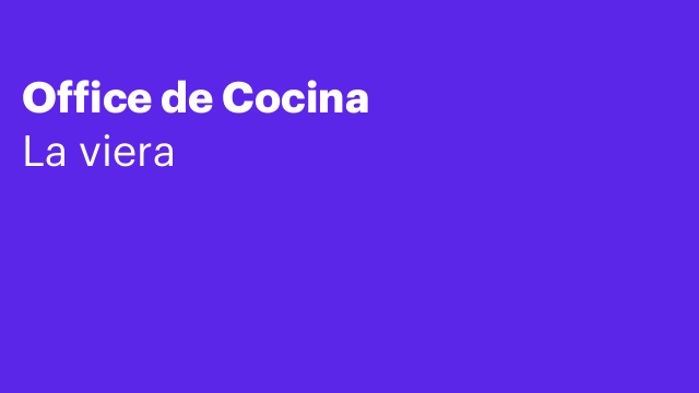 Office de Cocina