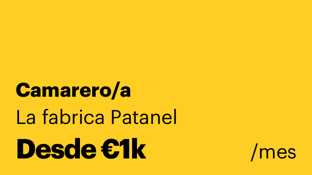 Camarero/a