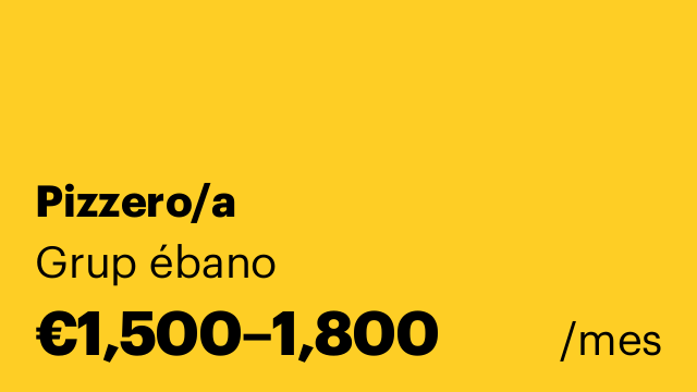 Pizzero/a