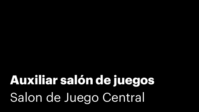 Auxiliar salón de juegos
