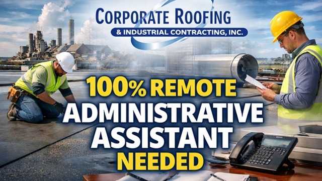 Administrative Assistant - 100% Remote Position