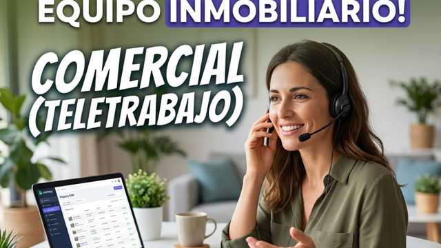 Comercial Inmobiliario (Teletrabajo)