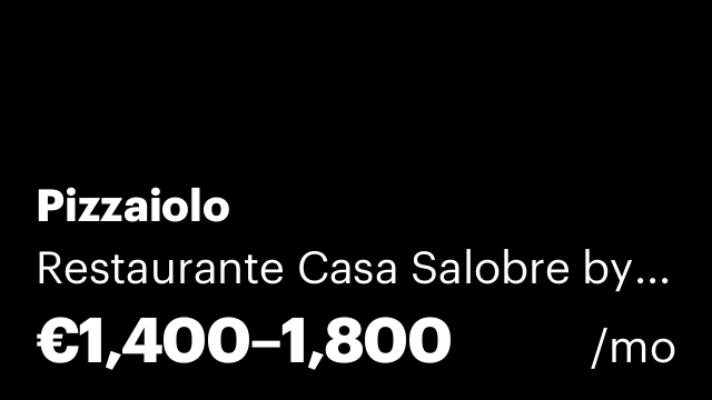 Pizzaiolo