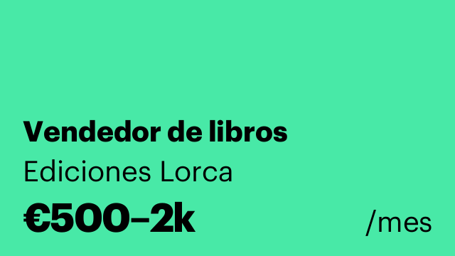 Vendedor de libros