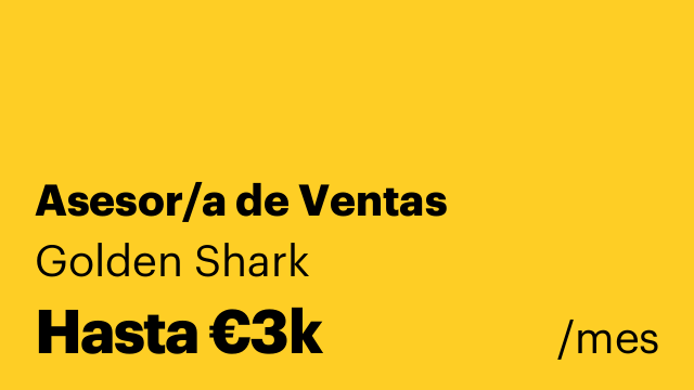 Asesor/a de Ventas