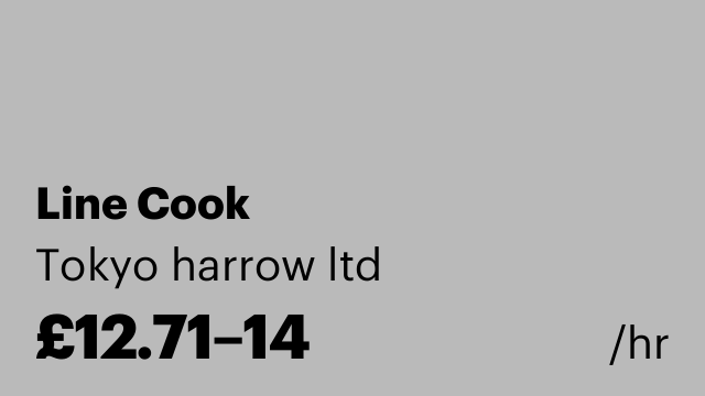 Line Cook