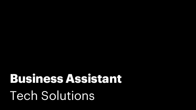 Business Assistant