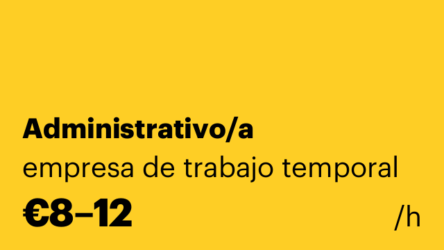 Administrativo/a