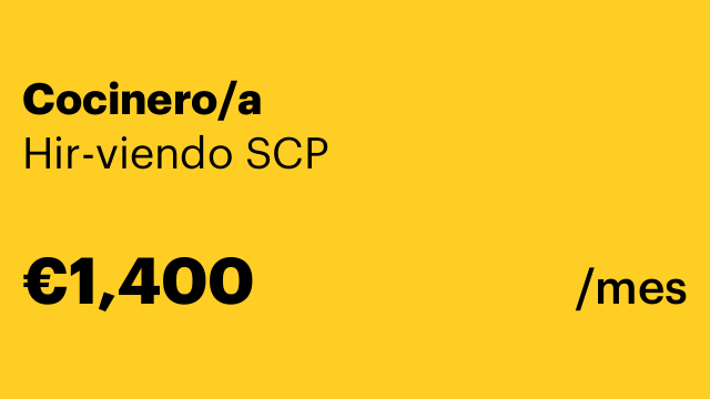 Cocinero/a