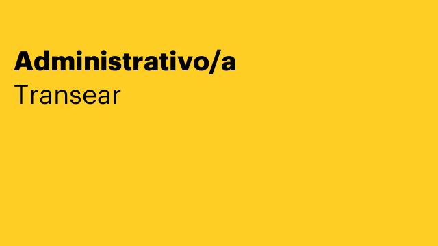 Administrativo/a