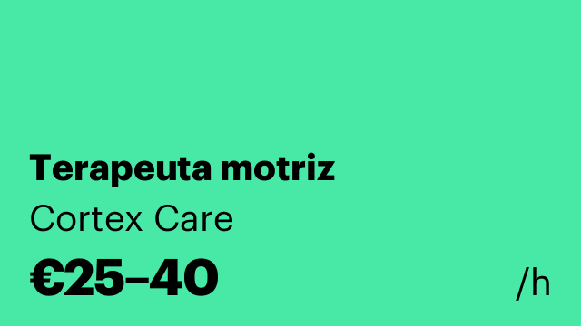 Terapeuta motriz