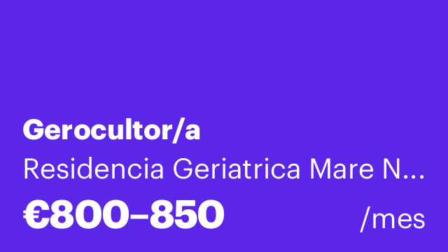 Gerocultor/a
