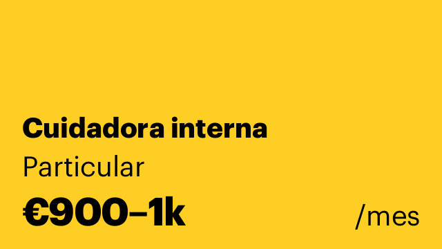 Cuidadora interna