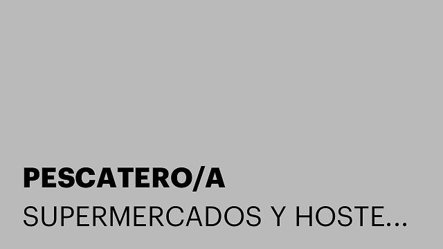 PESCATERO/A
