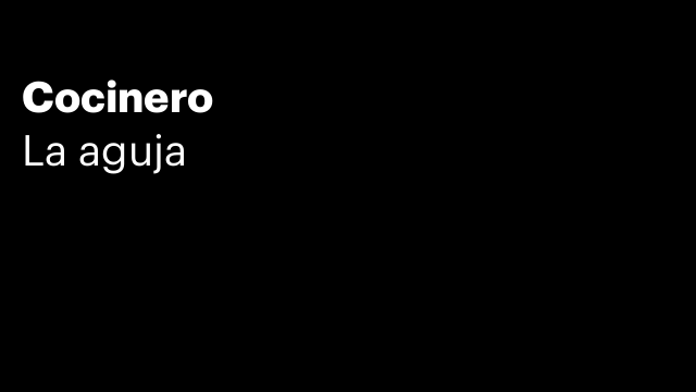 Cocinero