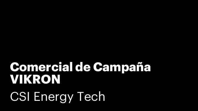 Comercial de Campaña VIKRON