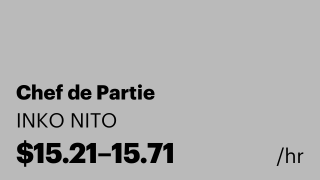 Chef de Partie