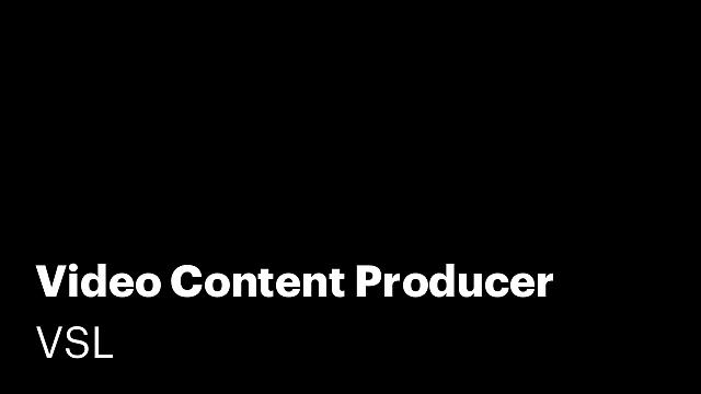 Video Content Producer