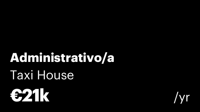 Administrativo/a