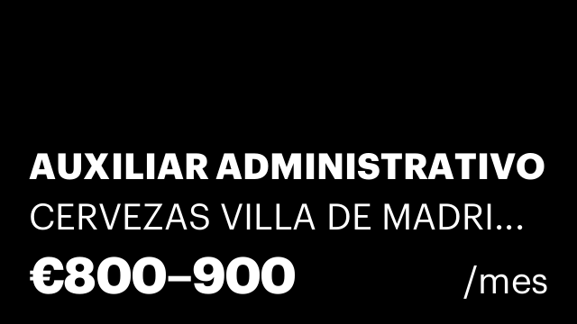 AUXILIAR ADMINISTRATIVO