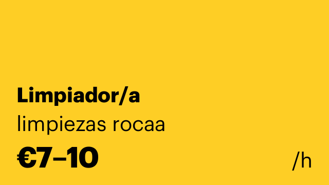 Limpiador/a