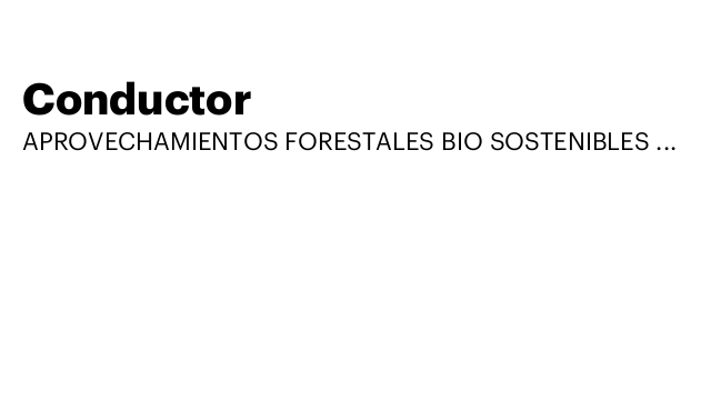 Conductor