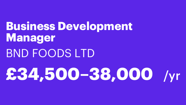 Business Development Manager