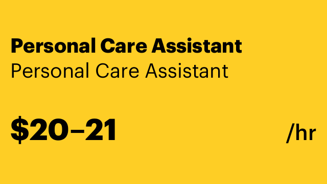 Personal Care Assistant