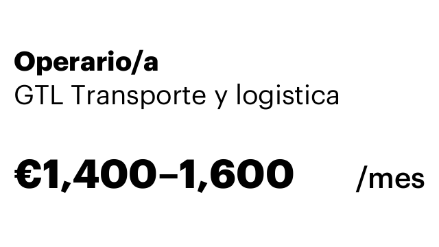 Operario/a