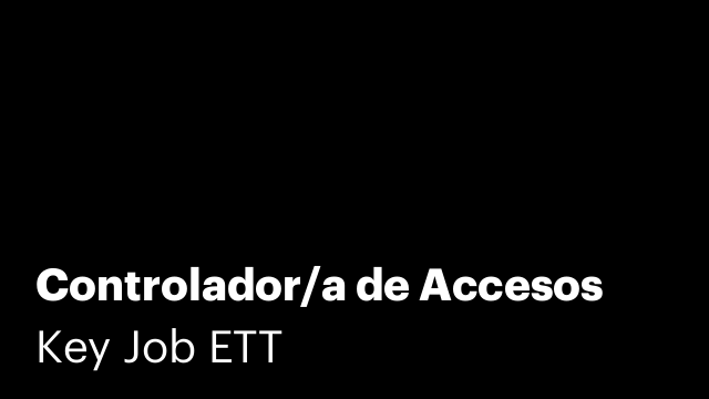 Controlador/a de Accesos