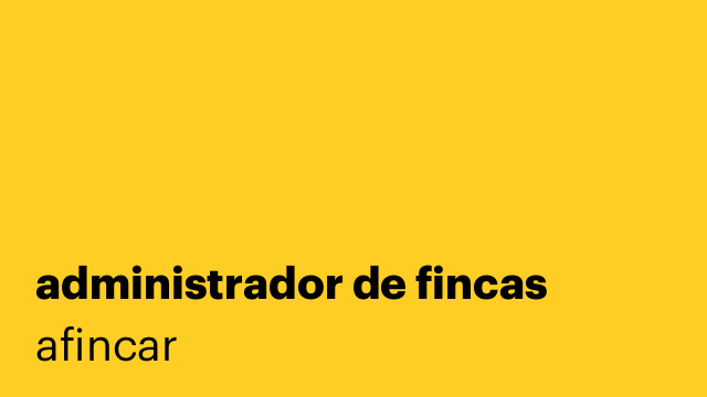 administrador de fincas
