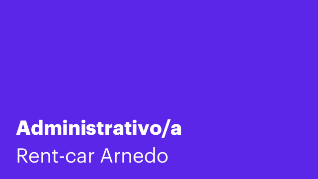 Administrativo/a