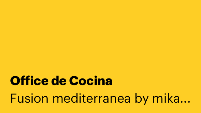 Office de Cocina