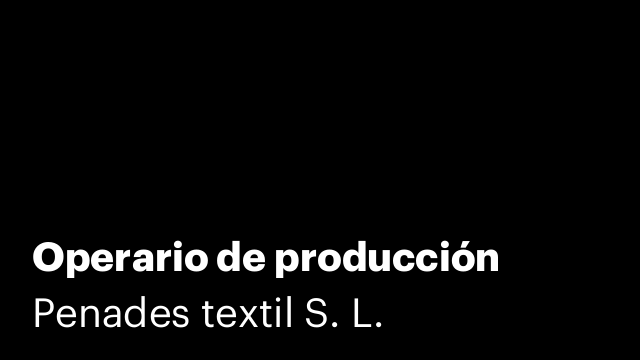 Operario de producción
